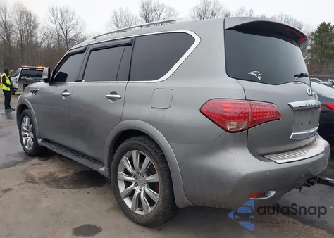 2012 Infiniti Qx56 from USA, damaged, VIN JN8AZ2NC9C9315800